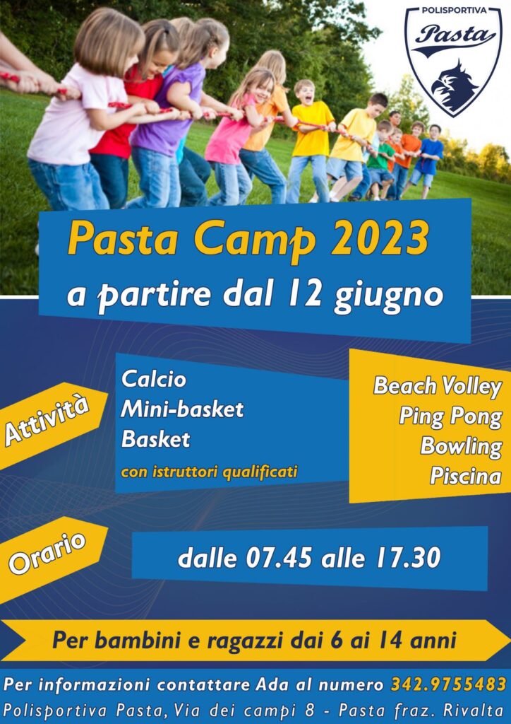 Pasta Camp 2023